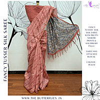 SEMI TUSSER SILK SAREE SFHSTSK23685 SEMI TUSSER SILK SAREE SFHSTSK23685