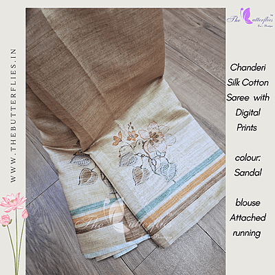 CHANDERI SILK COTTON SAREE DVFSCDS23786