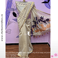 FANCY SILK COTTON SAREE MHTSSCS24331