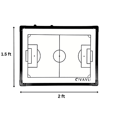 Football Magnetic Tactical Board (60cms x 45cms)