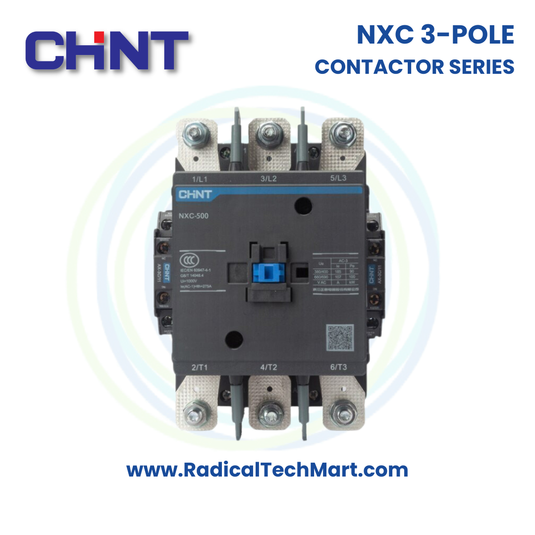 NXC Contactor Series (500 and 630 A)