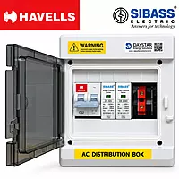 DayStar ACDB Premium IP66 Waterproof – 32A MCB & 320V SPD (1kW–7kW)