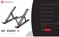 Laptop stand Portronics