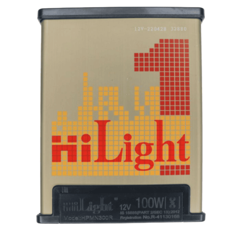 12V-100W Hi Light Rain Proof LED Power Supply, For Outdoor Light
