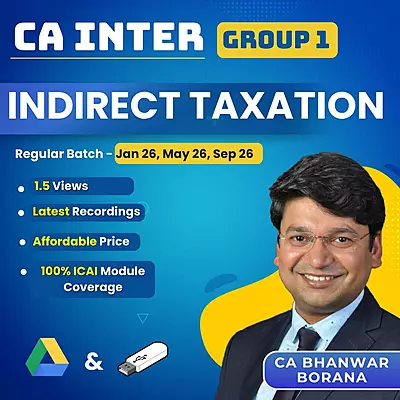 CA Inter IDT (Group 1) by CA Yashvant Mangal CA Inter IDT (Group 1) by CA Yashvant Mangal
