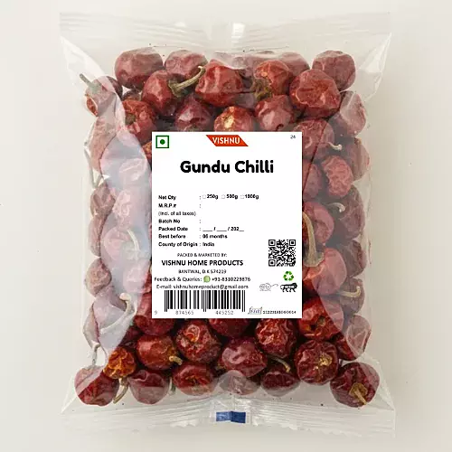 Fine Quality Gundu Chilli