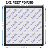 2X2 FEET P6 RGB
