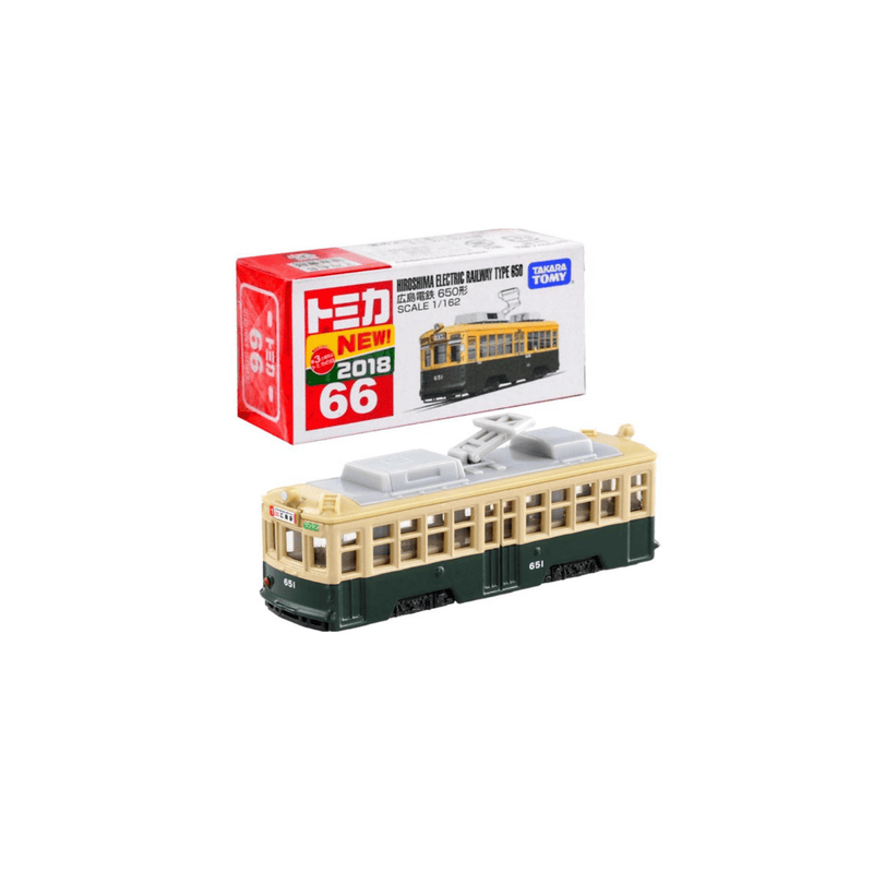 Hiroshima Electric Railway 650 No.66 | 1:64 | Takara Tomy