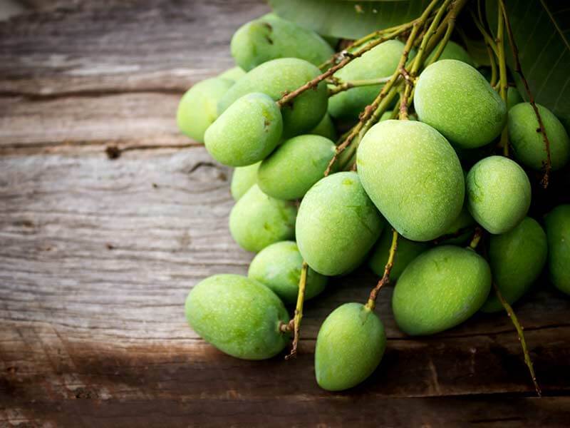 RAW MANGOES