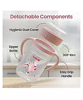 Luvlap - Shine 360 Cup Sipper 300ML Pink