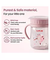 Luvlap - Shine 360 Cup Sipper 300ML Pink
