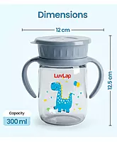 Luvlap - Shine 360 Cup Sipper 300ML Blue