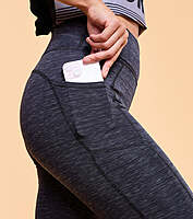 Enamor Multicolor Legging Dry Fit High Waist | Hugged Fit, 7/8 Length A609