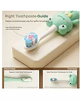 R For Rabbit - Tiny smiles Zoobie - Kids Toothbrush - Green Froggy
