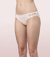 Enamor  Trendy Mid-Waist Hipster Panty P127 Pearl Blush  XL