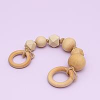 Wooden Grasping Beads – Sensory & Motor Skill Development Toy for Infants