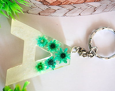 'A' VITALITY FLOR LETTER KEYCHAIN(LK00040) 'A' VITALITY FLOR LETTER KEYCHAIN(LK00040)