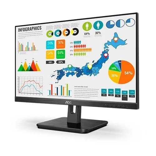 AOC 22E2H 22 Inch Business Monitor – IPS | FHD | 75Hz | HDR Mode