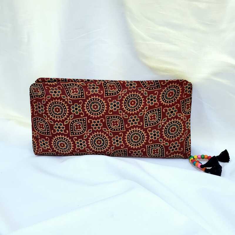 Mashru Clutch/Wallet #23