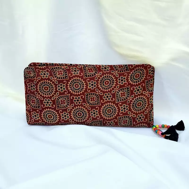 Mashru Clutch/Wallet #23