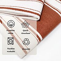 Striped Kitchen Towel Set of 2