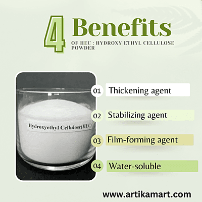 HEC : Hydroxy Ethyl Cellulose Powder HEC : Hydroxy Ethyl Cellulose Powder