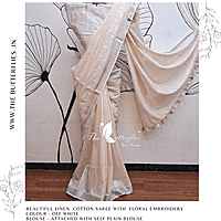 LINEN COTTON SAREE YBRSLIN23487