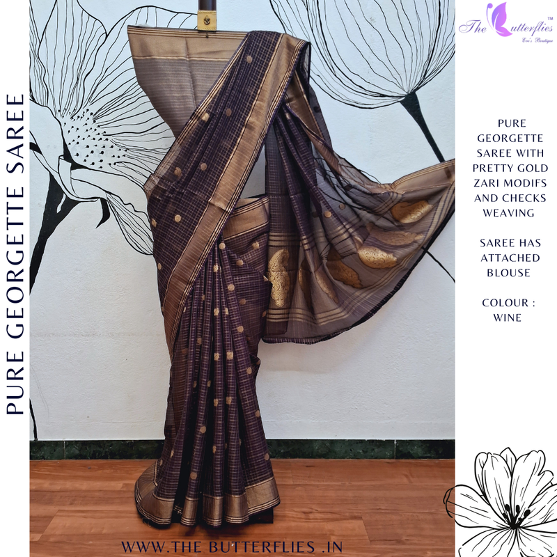 PURE GEORGETTE SAREE VFLSGRS23928 PURE GEORGETTE SAREE VFLSGRS23928