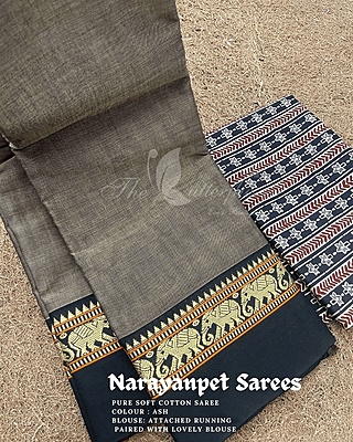 SOFT COTTON SAREE CDTSSSS24079