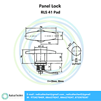 Panel Lock - RLL 09, RLL 09 K-P, RLL 09 K-C