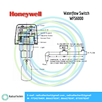 WFS6000 Honeywell Water Flow Switch