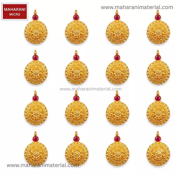 Golden Round Pack of 12 | High Quality