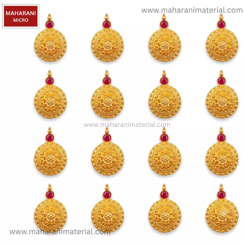 Golden Round Pack of 12 | High Quality
