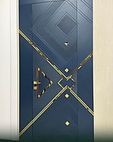 Sleek Elegance: 2D HDHMR Door with Stunning Deco Paint
