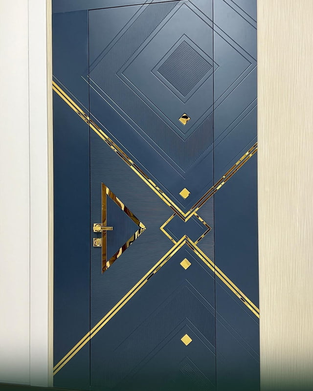 Sleek Elegance: 2D HDHMR Door with Stunning Deco Paint