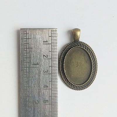 Pendant Antique Bronze Modal 233 Pendant Antique Bronze Modal 233