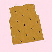 Golden Mustard Ethnic Cotton Jabla