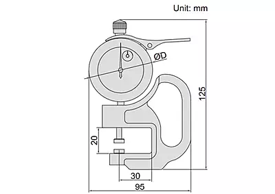 Insize 2364-1 Thickness Gauges
