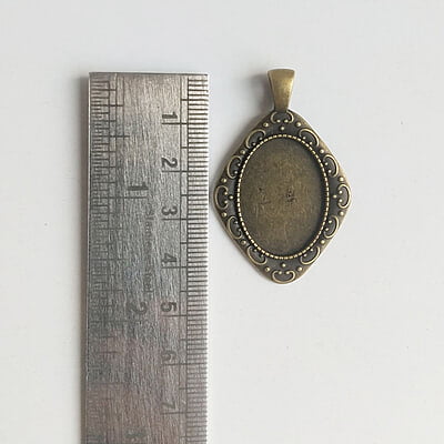 Pendant Antique Bronze Modal 237 Pendant Antique Bronze Modal 237