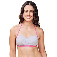 ENAMOR Easy Fit Cooling Padded Wirefree Medium Coverage Cotton T-Shirt Bralette A125
