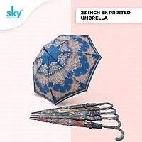23inch Premium Printed Umbrella | (Pack of 6pcs) | INR 280/piece