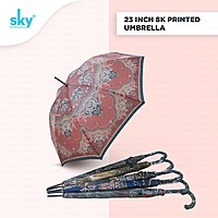 23inch Premium Printed Umbrella | (Pack of 6pcs) | INR 280/piece