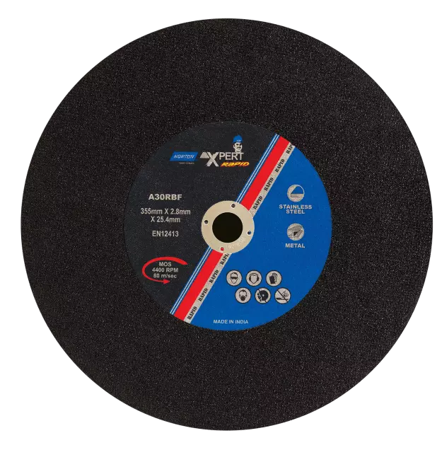 Norton-GN Xpert Cut Off Wheel 14″ Black