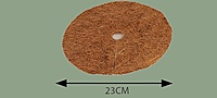 Coco Mulch Mat | Coir Mulching Disc & Rectangle Mat | Natural Coconut Fiber