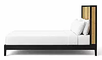 Kingfisher High Headboard Natural Cane King Size Hotel Bed