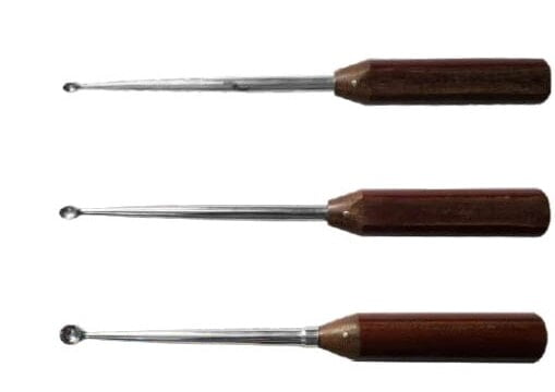 BONE SCOOP (CURRET) FIBER HANDLE