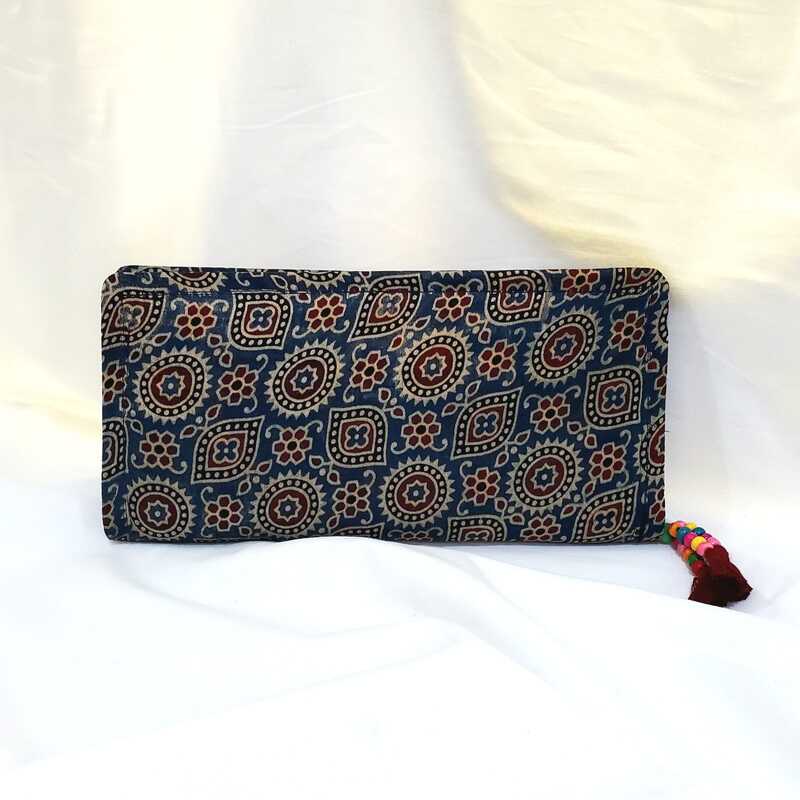 Mashru Clutch/Wallet #24