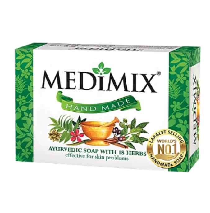 Medimix Ayurvedic 18 Herbs Ayurvedic Soap, 125 g Carton