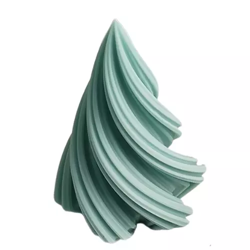 Silicon Mold Candle Spiral Cone - 105g