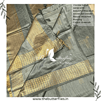 VISCOSE  TUSSER SAREE  YBRSTUS23380